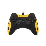 Gamepad Rampage SG-R218 Smash Yellow - pentru PC/PS3 Gamepad Rampage SG-R218 Smash Yellow - pentru PC/PS3